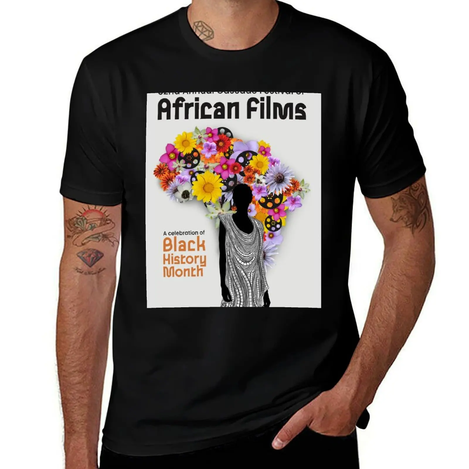 32-я ежегодная футболка CFAF, футболки из 100% хлопка, мужские футболки с рисунком 32-я ежегодная футболка CFAF, футболки из 100% хлопка, мужские футболки с рисунком