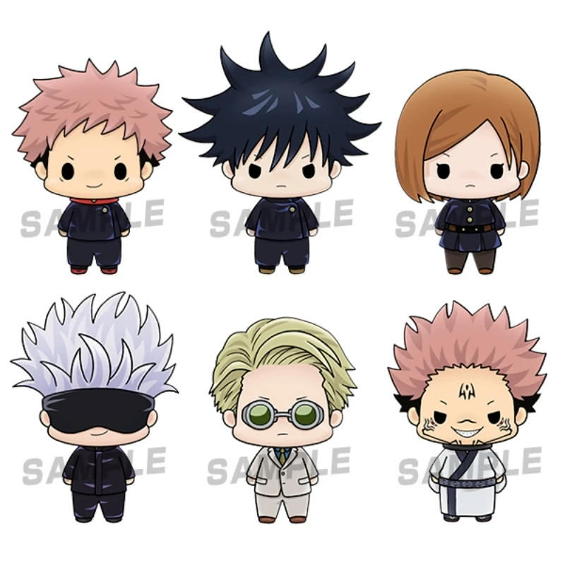 

MegaHouse Genuine jujutsukaisen Anime 6Pcs Chokorin THE SUKUNA Satoru Gojo Action Figure Toys For Kids Gift Collectible Model