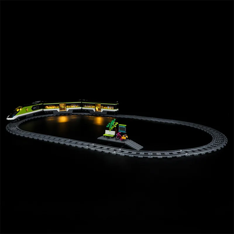 LICHT Voor LEGO 60337 Express Passagier Trein Blok DIY Speelgoed (GEEN Blokken Model, alleen LED Licht) Licht Set Kid Gift