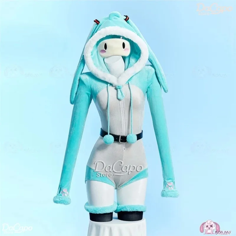 

COSda@MI Mikky Cos Doujin Comfy Soft Pajamas Sexy PJ Halloween Costume MIKUO Project Sekai Furry Homewear Anime Game Kawaii Body