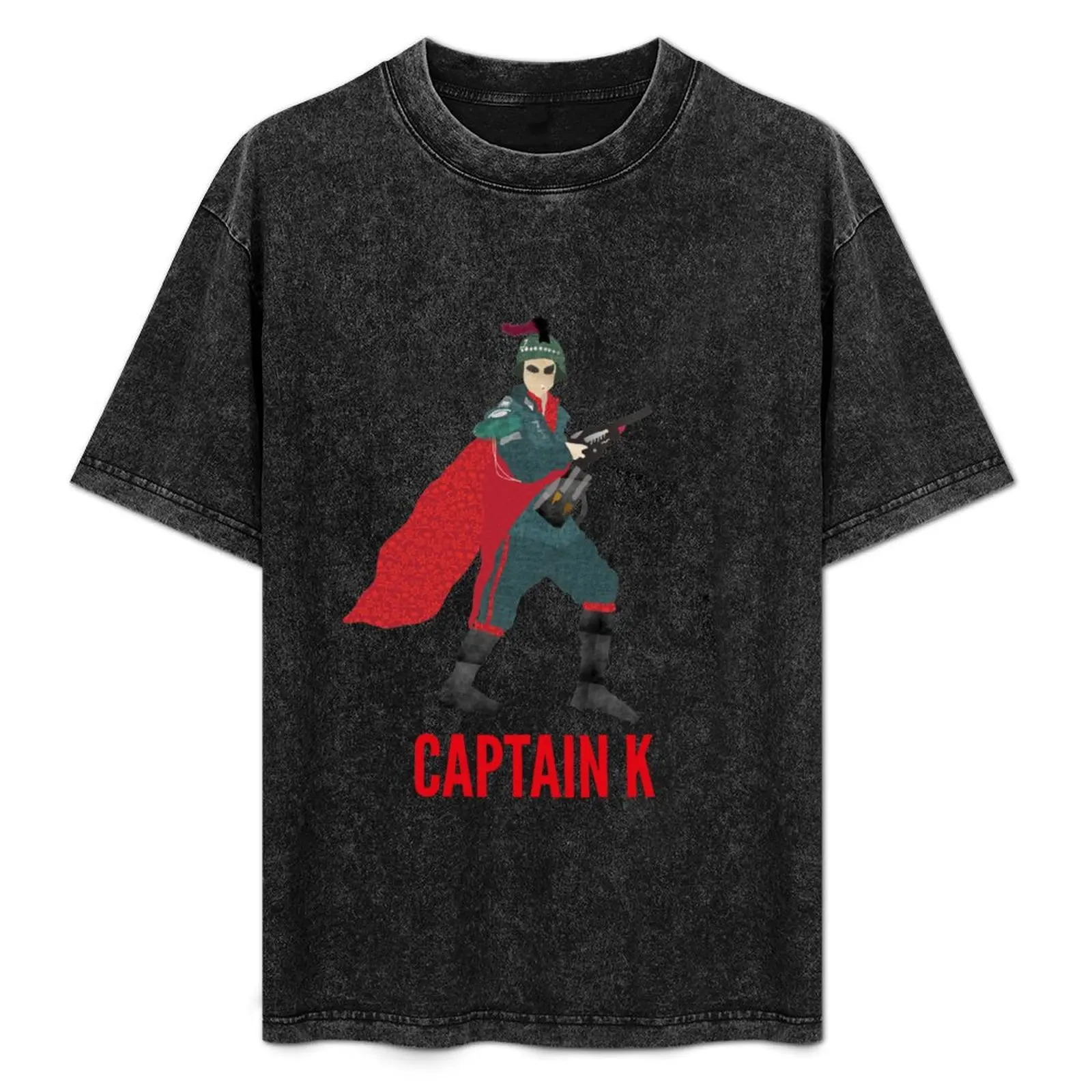 Captain K - Jojo Rabbit T-Shirt customs design your own man t shirt mens graphic t-shirts anime