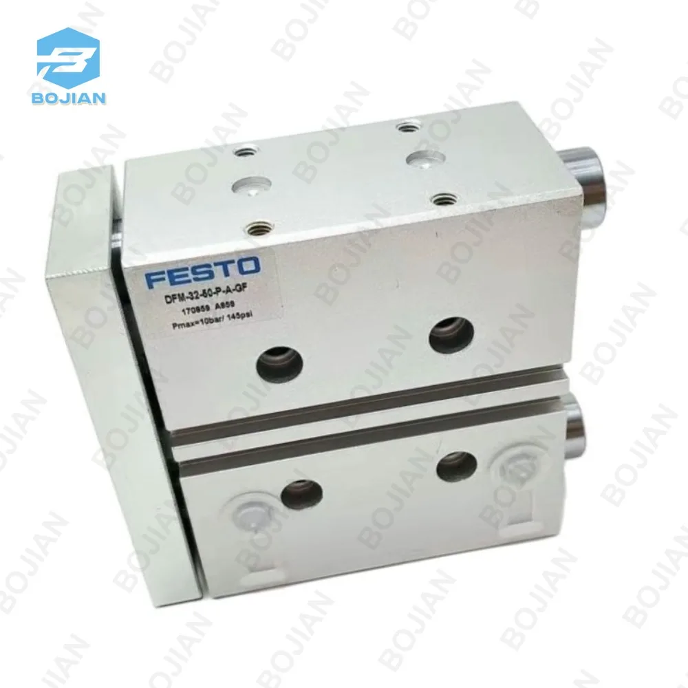 FESTO DFM-16-10-B-P-A-GF Guide Rod Cylinder DFM