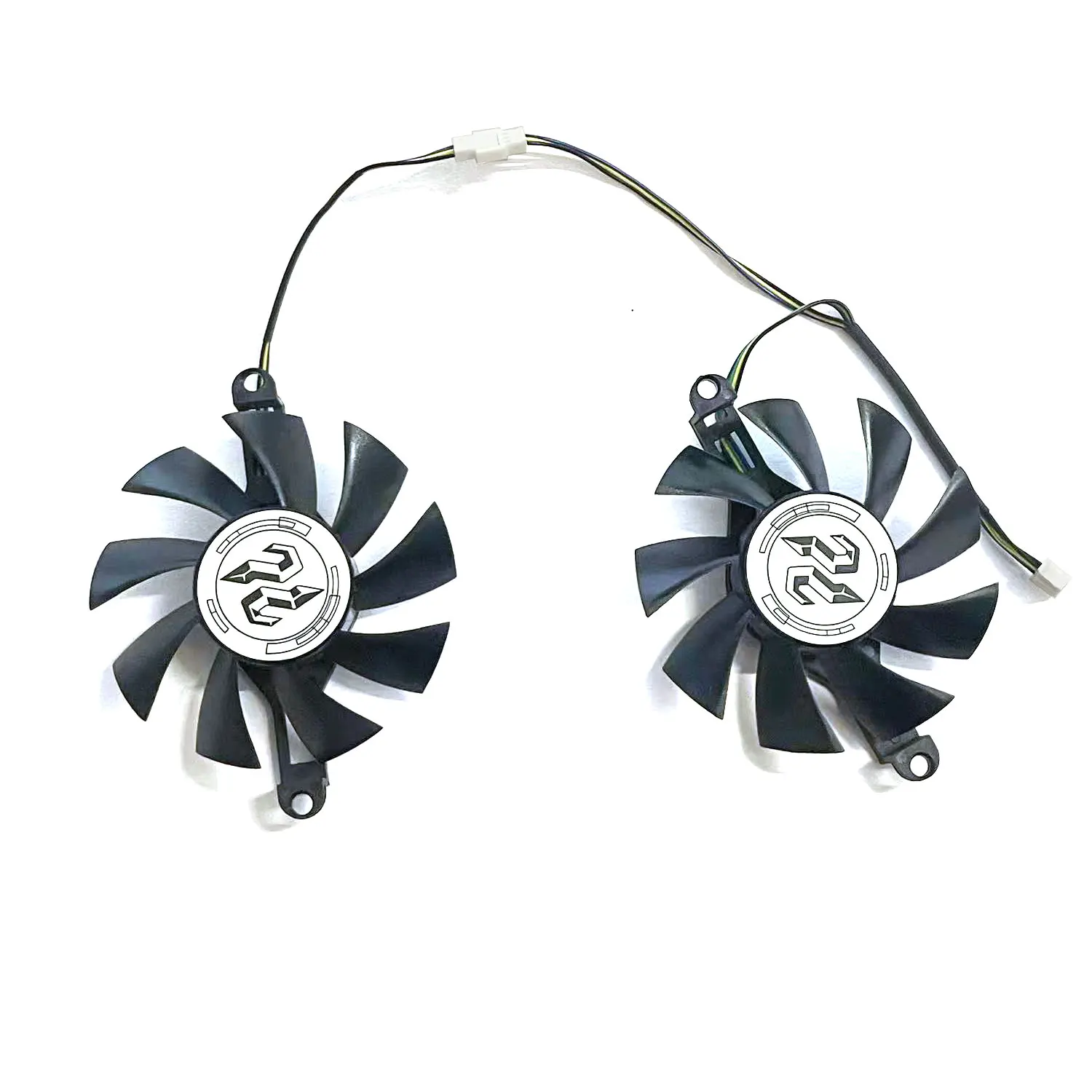 

Brand new cooler fan 75MM 4PIN RX6600M GPU fan for PELADN RX600M 8GB graphics card AMD graphics card replacement