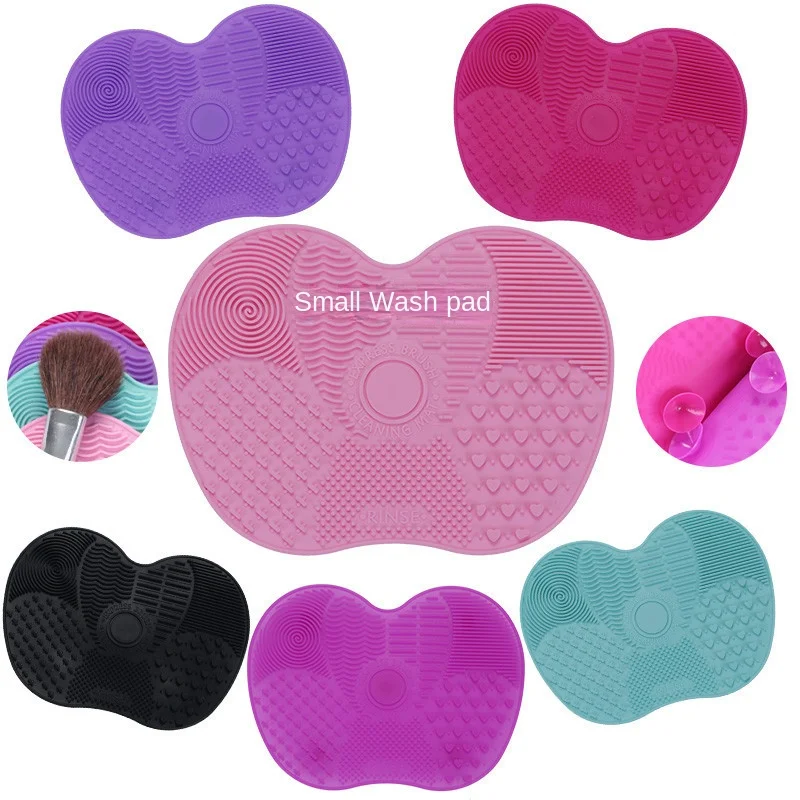 Makeup Brush Cleaner Pad Newest Silicone Brush Cleaner Cosmetic Make Up Washing Brush Gel Cleaning Mat Foundation Scrubbe Board