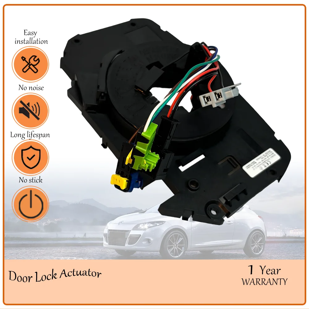 Spiral Cable Clock Spring, Replacement OEM Part Number 8200216462, Perfect Fit for RENAULT Megane and Scenic Models, High‑qualit