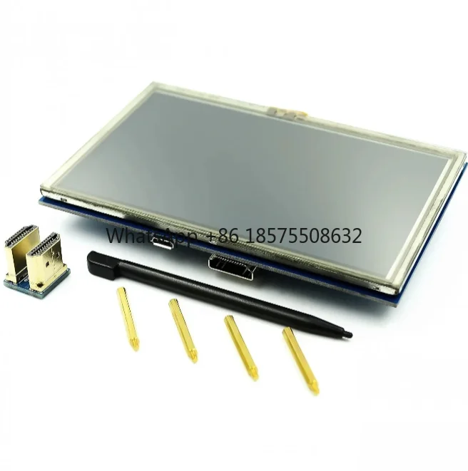 Raspberry Pi 3/4 5inch 7inch LCD HDMI display 5inch 800x480 HD resolution 7inch 1024x600 UHD resolution Capacitive Touch Screen
