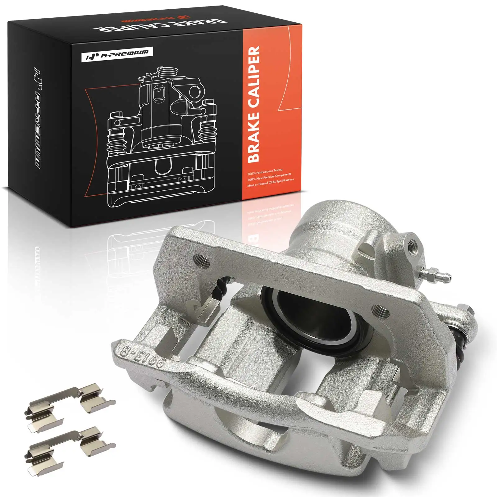 A-Premium Front Left Side Brake Caliper with Bracket for Mercedes-Benz B200 2006-2011