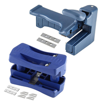 Double Edge Trimmer Manual Wood Head Tail Trimming Tool Edge Band Cutter End Cutter for Plastic PVC Plywood Woodworking Tools