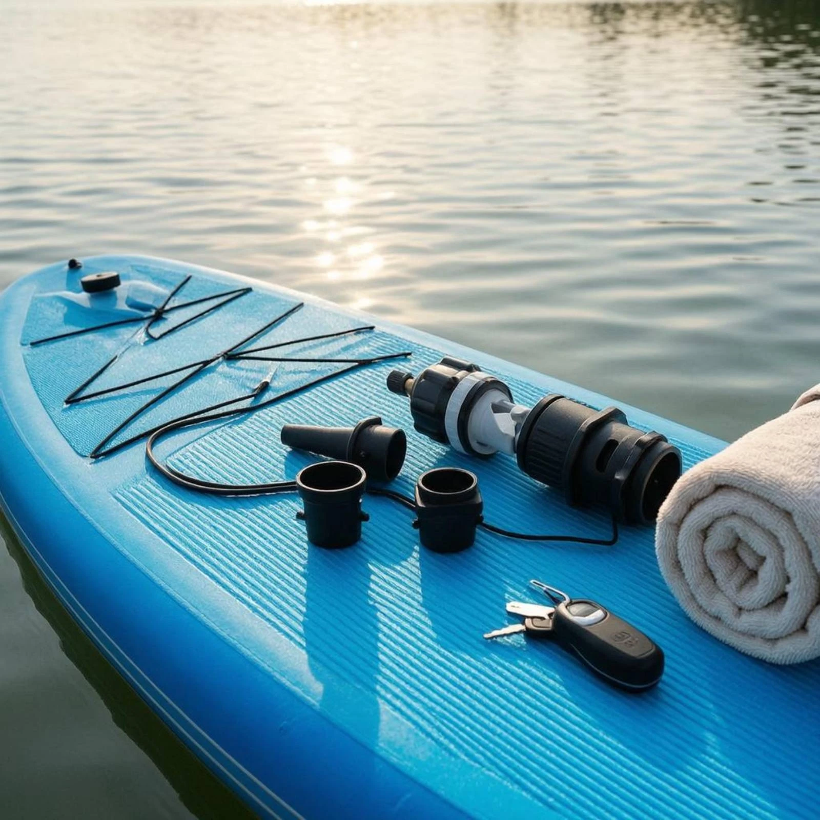 Air Connector Adapter Sturdy Construction Inflatable Boat Connector Converter Paddleboard Pump Adapter Labor-Saving Electric