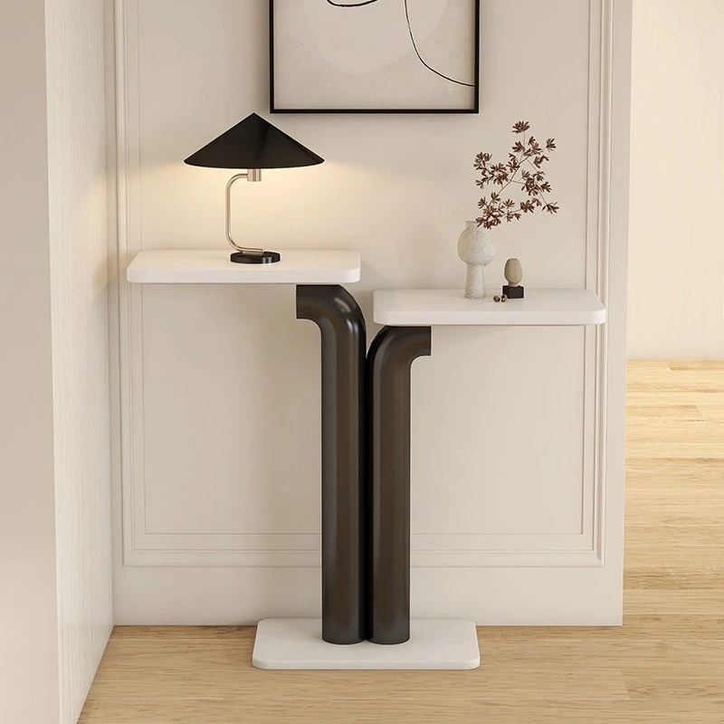 

Light luxury entrance console tables ultra-narrow creative Japanese high-end console tables living room aisle konsola furniture