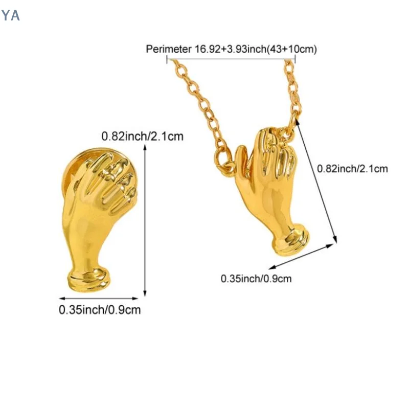【SA】【AN】Fashion Alloy Hand-Held Flower Necklace Brooch Versatile Suit Pin Accessories For Daily Wear Parties Gifting