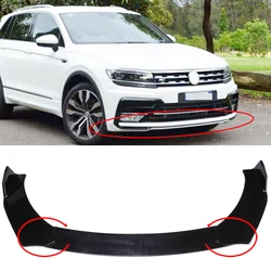 Front Bumper Lip Side Spoiler Splitter Body Kit For Volkswagen VW Tiguan MK1 MK2 2009-2022 Jetta POLO Passat Car Accessories