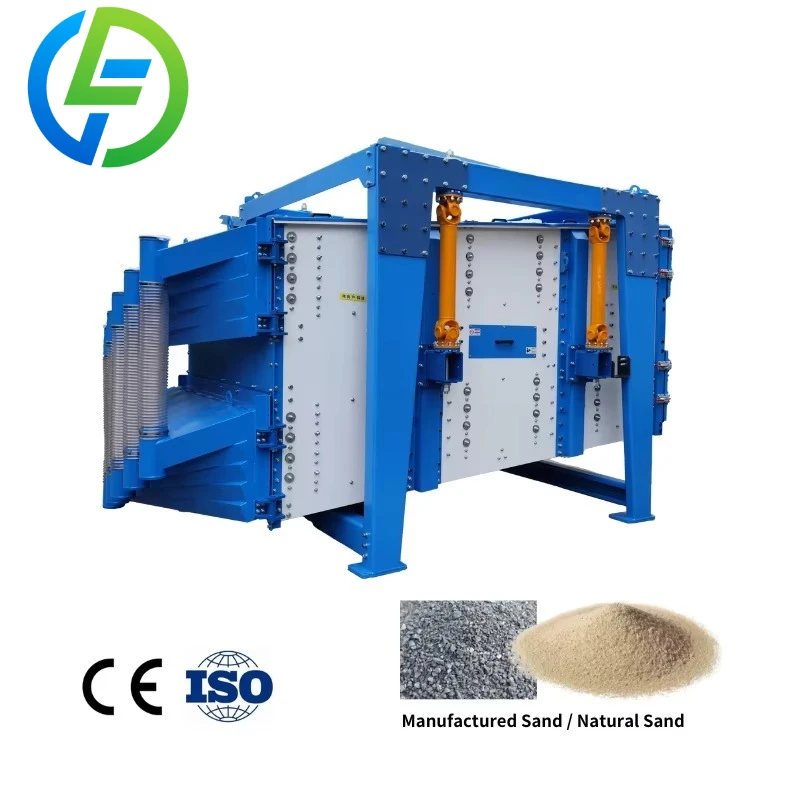 Customize Industrial Screening Mineral Processing Machine - 4-Layer Square Oscillating Vibrating Screen for Iron Ore