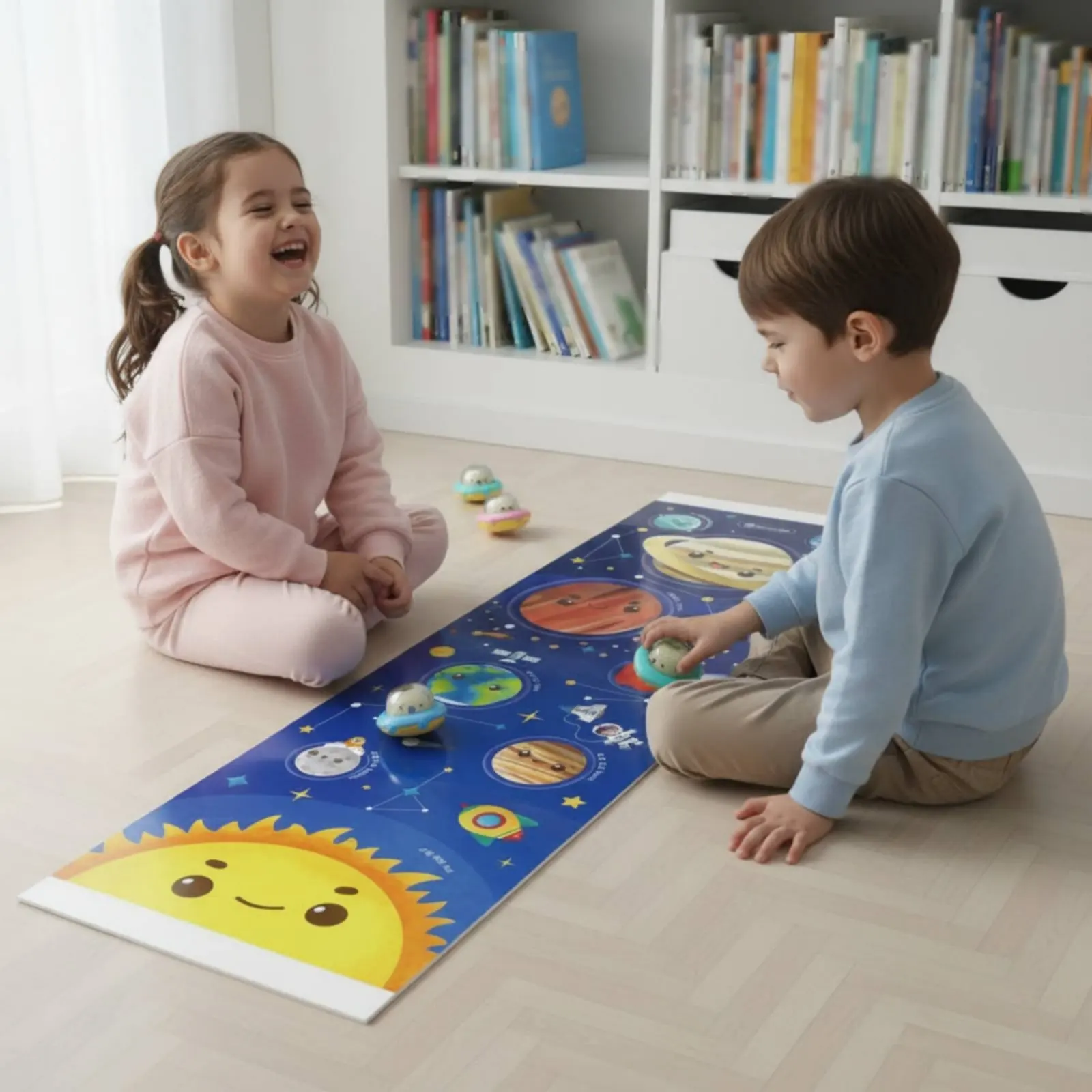 

Настольная игра-шэфлборд, развивающий мини-набор для игры в кёрлинг, игрушка-космический корабль, портативная, не требует песка или смазки