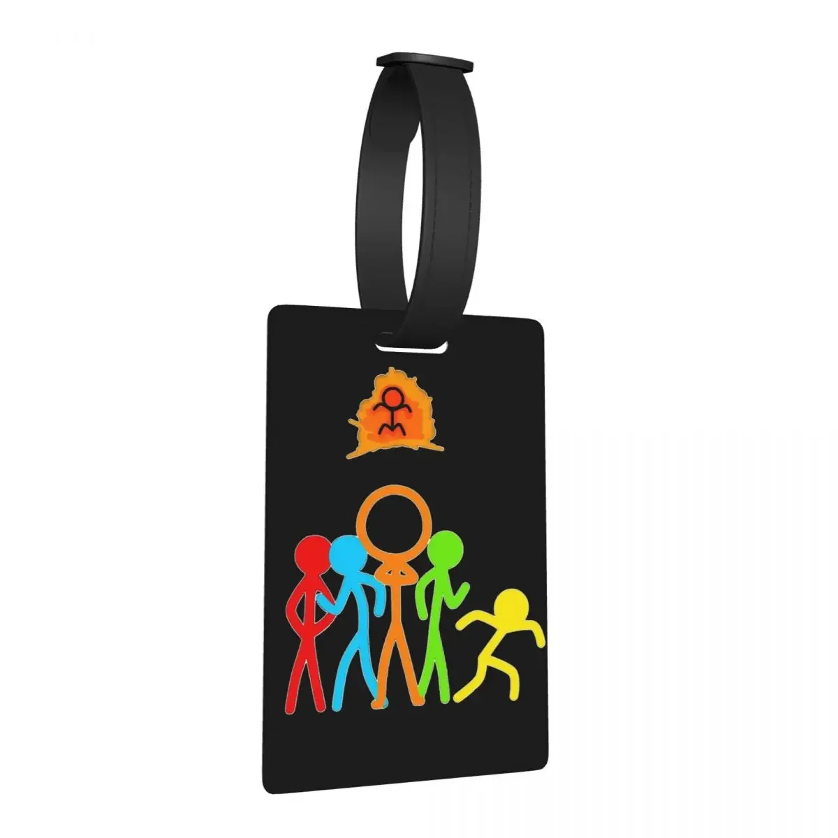 

Анимация Алан Беккер, багажные бирки, аксессуары для чемодана, милый багаж, посадочная бирка, держатель этикетки, идентификационное имя, адрес