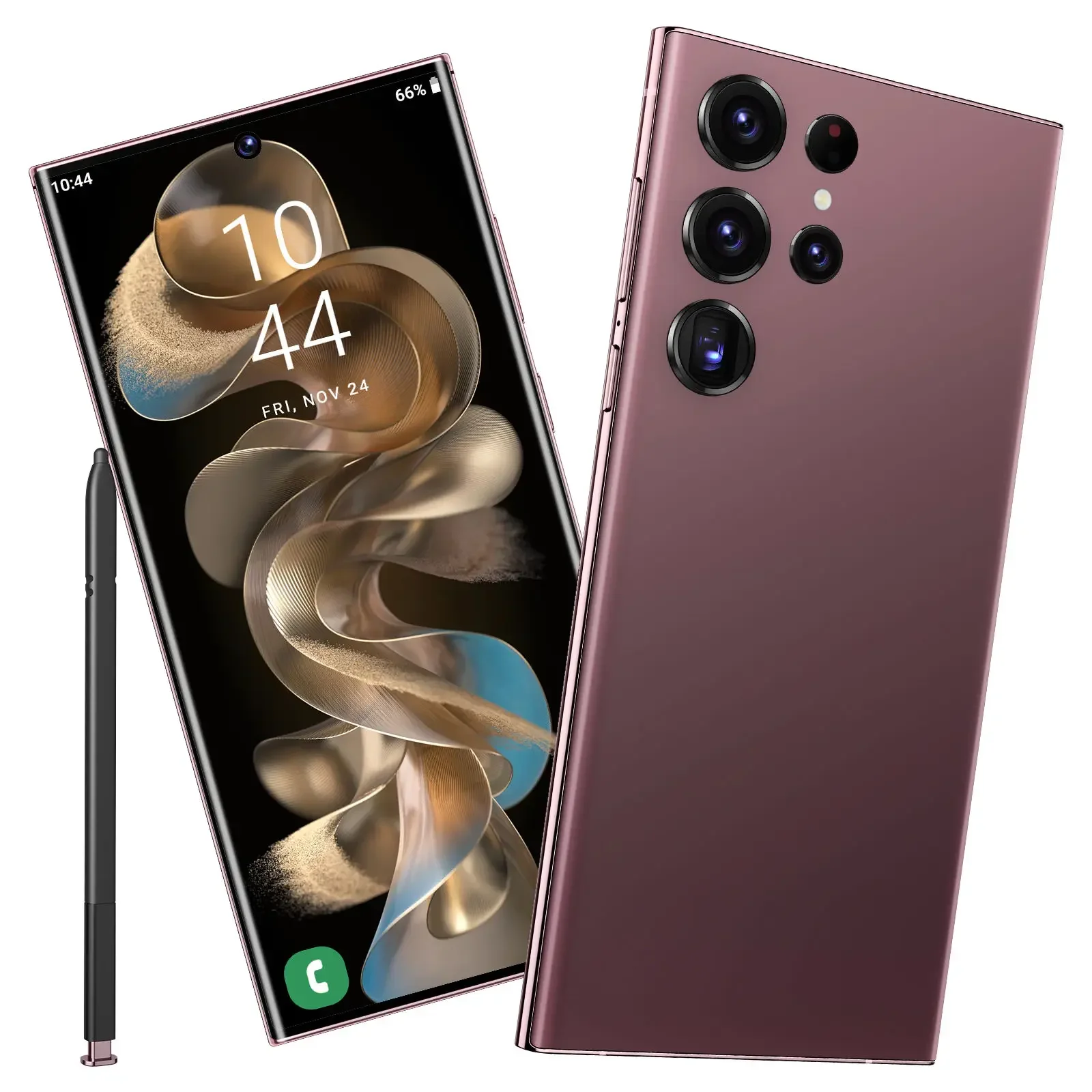 5G-smartphone S24 Ultra 6 + 256 GB groot geheugen met 5 camera's Premium gaming-mobiel op promotie-upgrade met high-end scherm