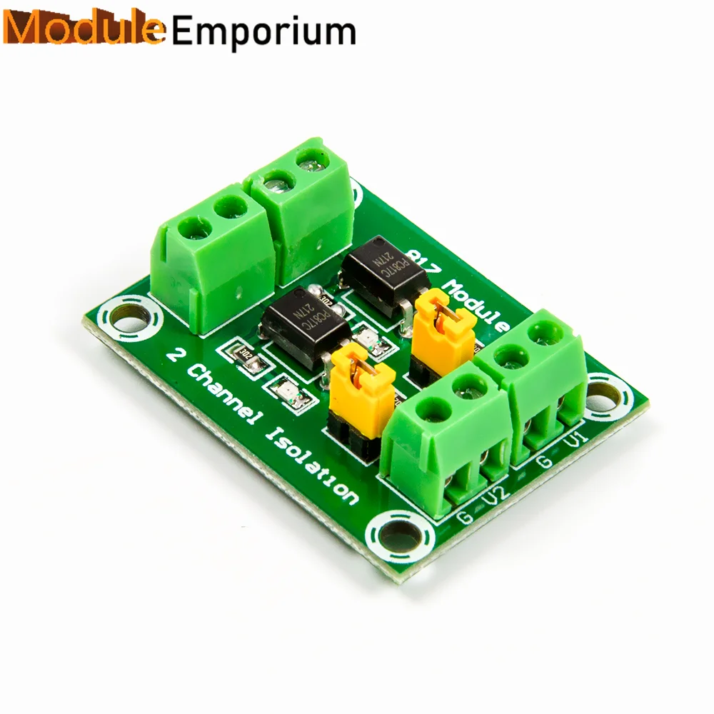 PC817 2 Channels Optocoupler Isolation Module