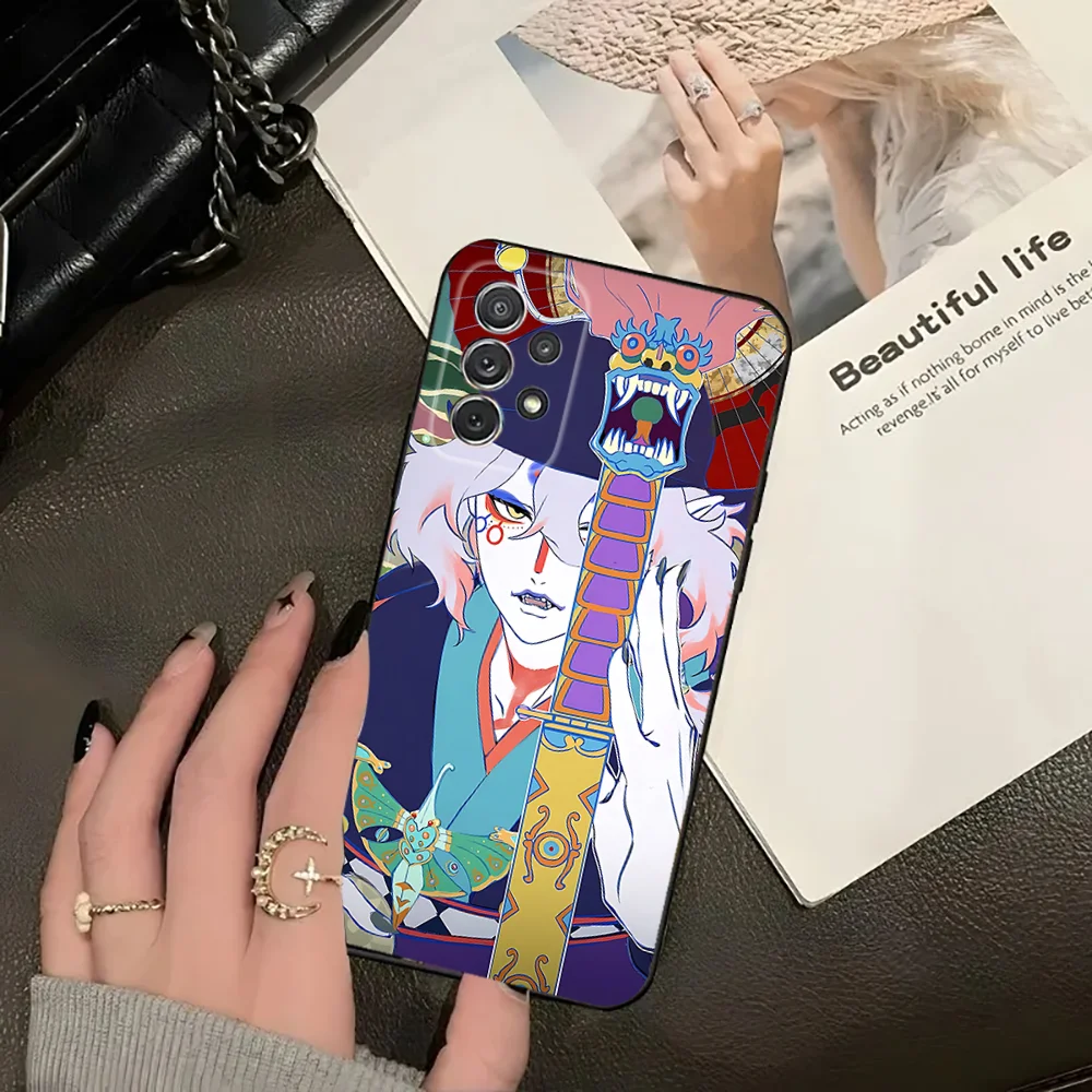 Anime Mononoke Kusuriuri Phone Case For Xiaomi 11 Redmi Note 11 5G 8T 9A 9 10T Note8Pro Note9 12SUltra Black Case