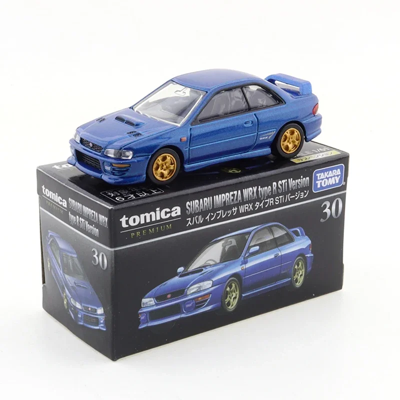 

Takara Tomy Tomica Premium No.30 Subaru Impreza WRX TypeR STi версия литая модель автомобиля игрушечный автомобиль из сплава украшения