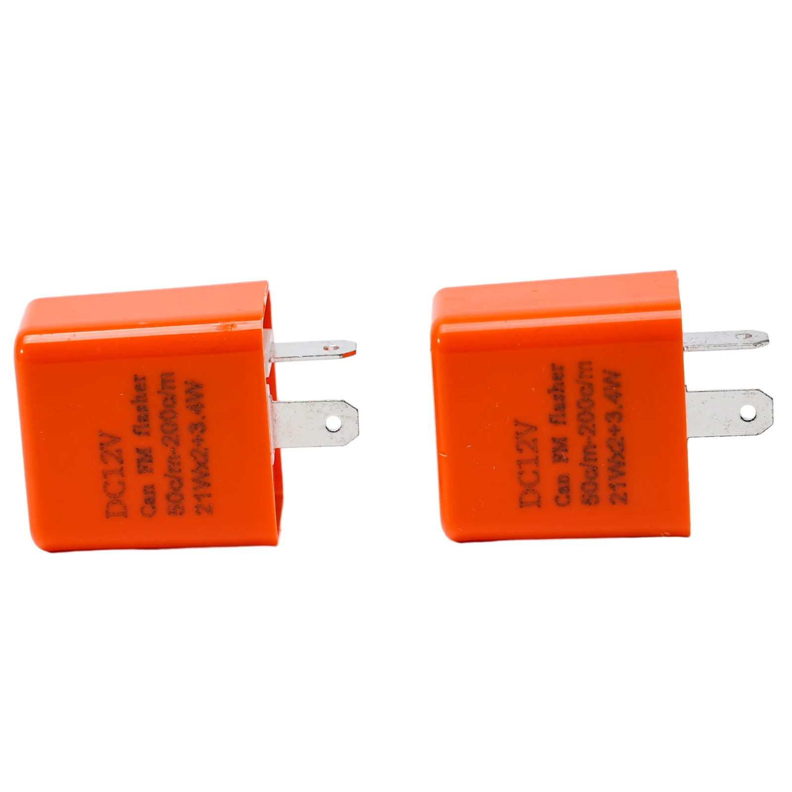 

Practical LED Flasher Relay 2-Pin Car Indicator Light Relay Motorbike Motorcycle Parts -40°C To +80°C 12V 2pcs