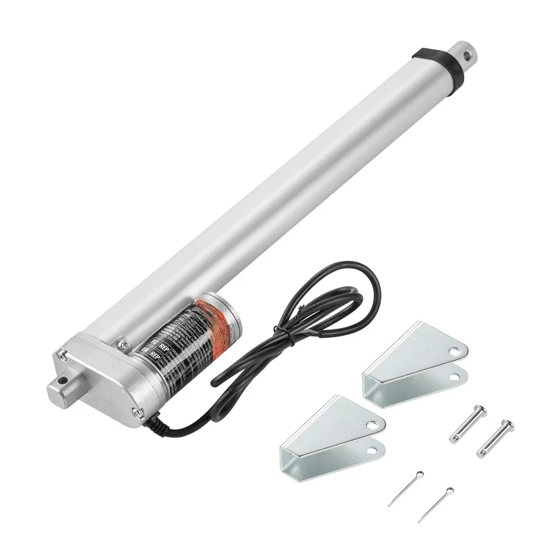 

12V Linear Actuator 150MM 300MM 500MM 1000N Electric Linear Motor Controller Homeuse with Mounting Bracket IP54 Protect