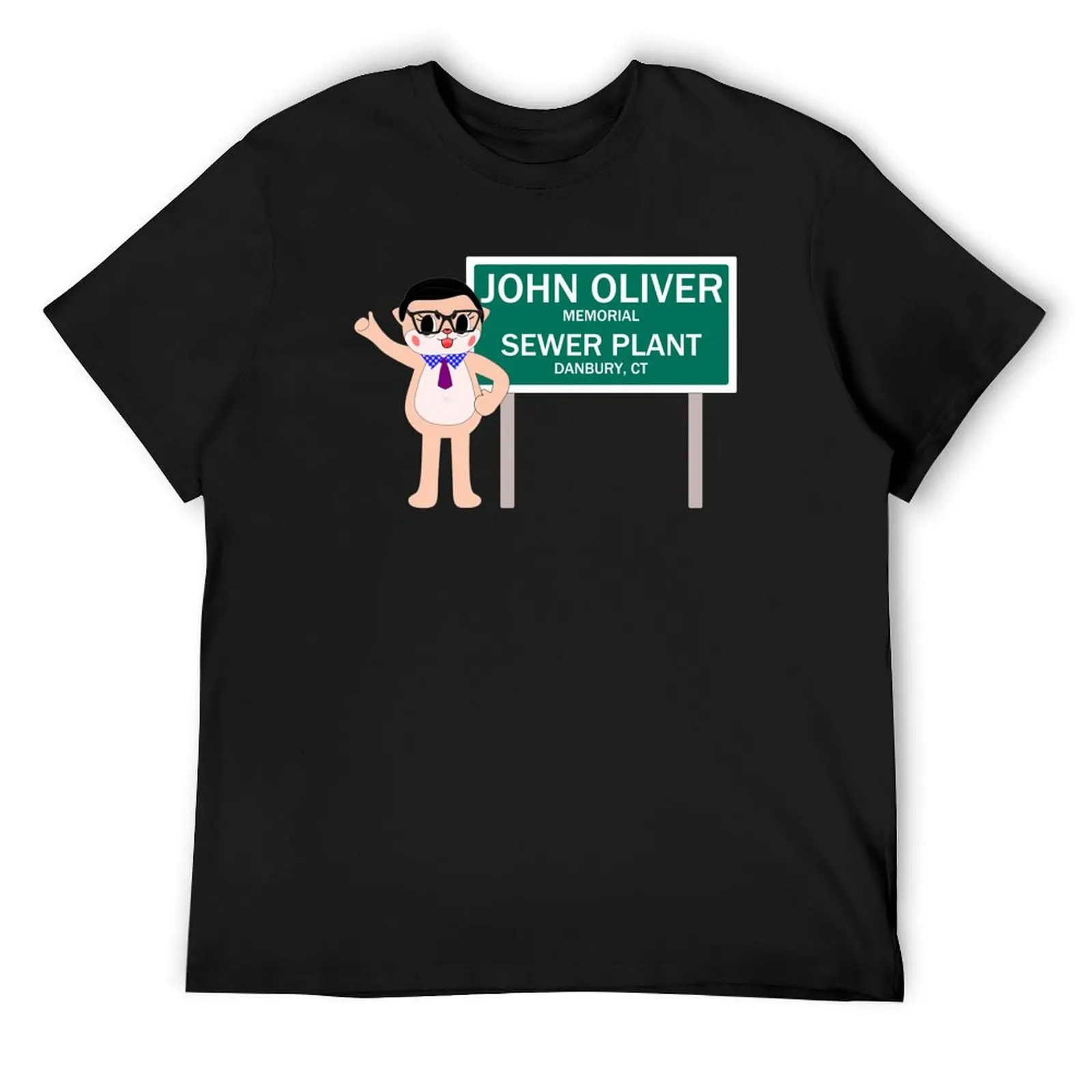 Chiijohn Danbury Sewer Plant T-Shirt for a boy quick drying t shirt men