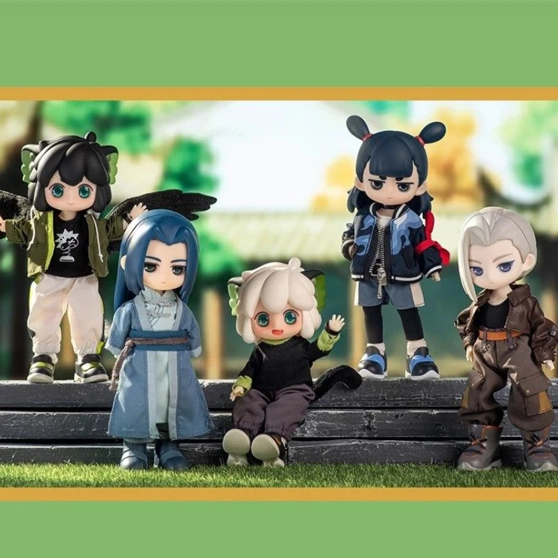 

SIMONTOYS The Legend of Hei 2 слепая коробка 12-дюймовая шарнирная кукла BJD периферийные устройства из фильма аниме фигурка коробка-сюрприз модная игрушка