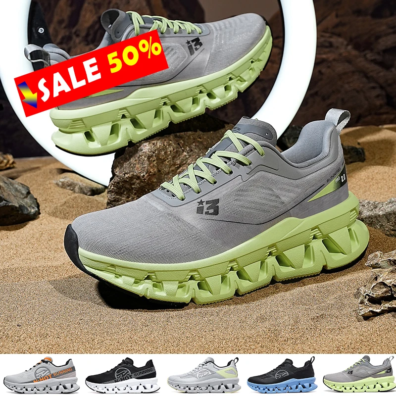 

Running Shoes Men Marathon Sneakers Air Cushion Breathable Lightweight Women Comfortable Athletic Sports Outdoor Walking Shoes