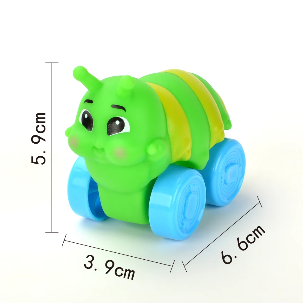 6개입 목욕 장난감 어린이 수영 놀이 물놀이 귀여운 재미있는 어린이 욕실 샤워 욕조 곤충 동물 자동차 장난감 부드러운 고무
