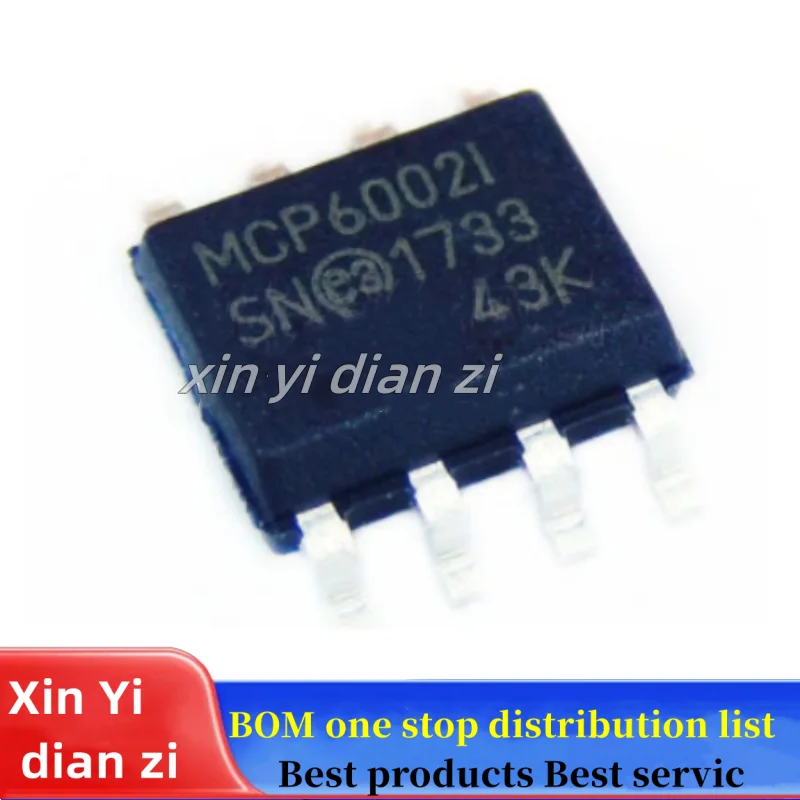 

10 шт./лот MCP6002I MCP6002 микросхемы усилителя на складе