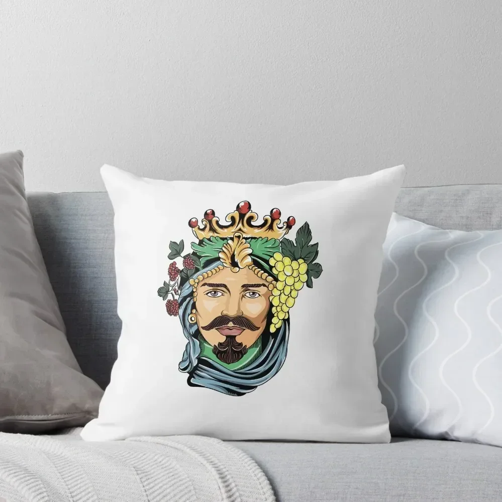 

Testa di Moro Throw Pillow pillow pillowcase luxury home accessories Cushion Cover Luxury sleeping pillows pillow