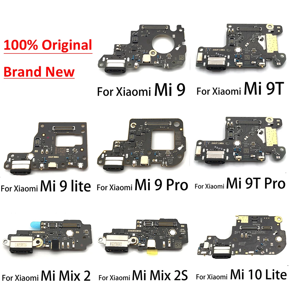 

15PCS Dock Connector Micro USB Charger Charging Board Port Flex Cable For Xiaomi Mi 9 9T Pro / Poco X2 / Mi 10 9 lite / Mix 2 2S