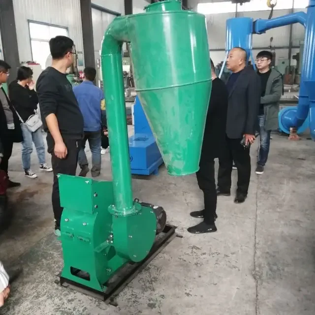 Corn Rice Husk Hammer Mill Also Named Fodder Grinder Pig Feed Crusher Machine for Sale