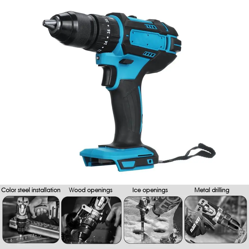 3 in 1 Electric Cordless Impact Drill 18V Electric Screwdriver Drill Power Tool Dropshipping