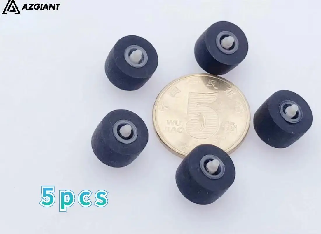 10pcs 10x6.5x1.5 Radio Roller Tape Recorder Pressure Cassette Belt Pulley Player Musical Instrument