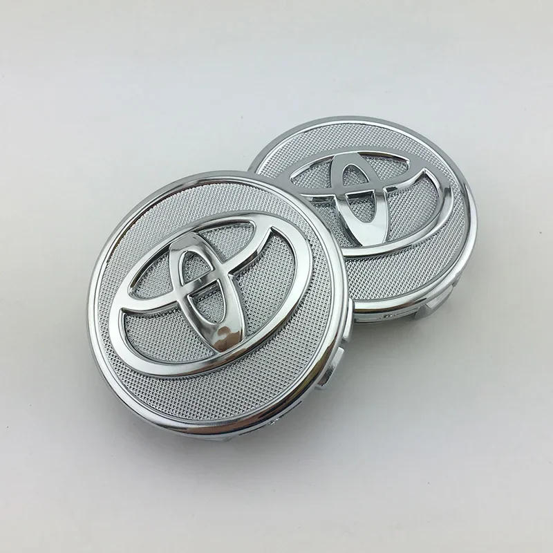 4szt 62mm Samochodowe kołpaki centrujące do felg Emblemat do Toyota Corolla Yaris CHR Rav4 Auris Avensis