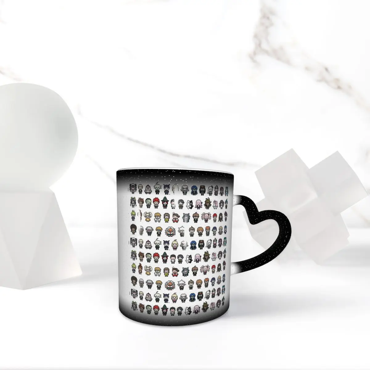 

DanganRonpa Sprites Mug Funny Ceramic Coffee Cups Tea Mugs Milk Cup Drinkware Gifts for Friends