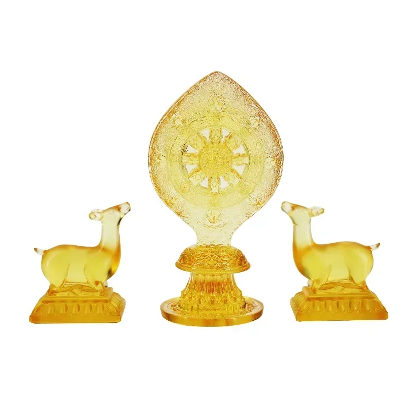 Ancient Glazed Wheel King Seven Treasures Shuanglu *** Magic Artifacts Supplies Glazed Magic Artifacts2