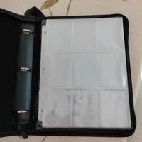 PTCG Card Binder Waterproof Pu Leather Zipper Album 9 Pocket 50 Pages 900 Card Slots For Card Collectors Anime Fans 6