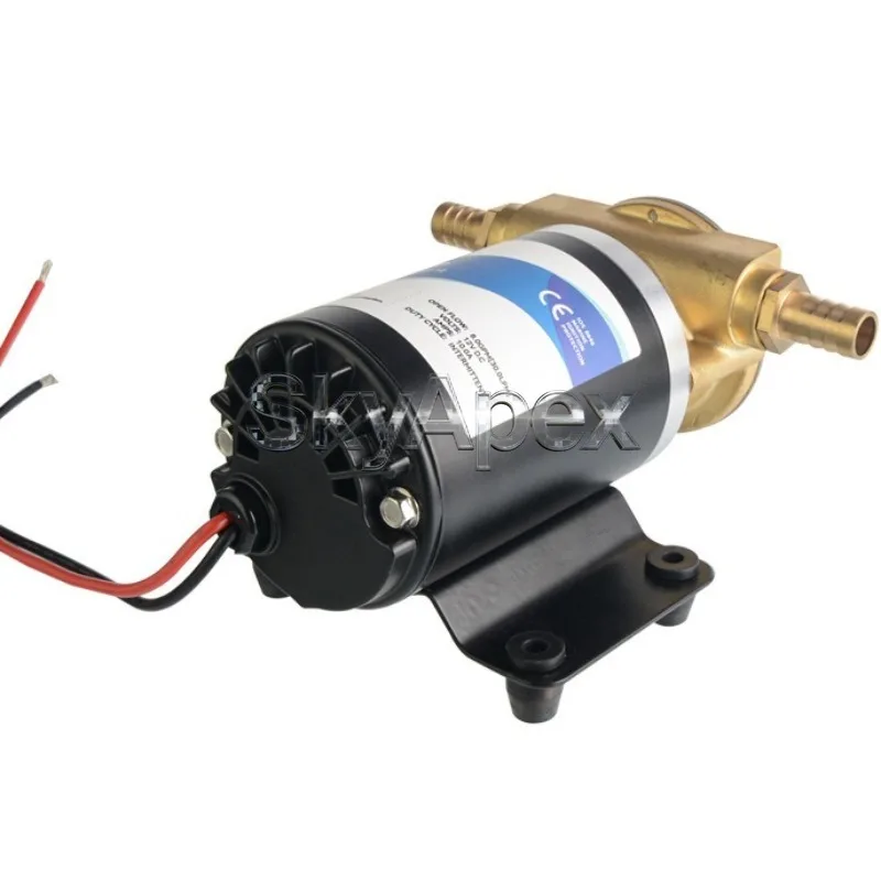 FIP 3200 Copper Head Bilge Pump Marine Yacht Fishing Boat High Flow Drain Pump Full Copper Impeller Centrifugal Pump