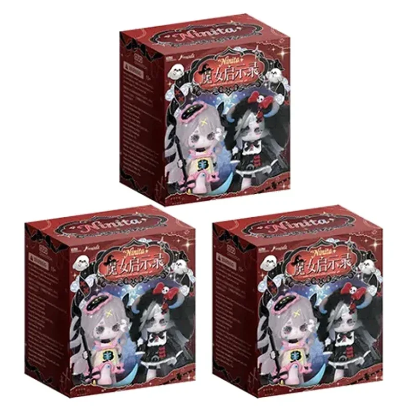 Ninita Witch Revelation Series Blind Box Caixa Caja Dolls Mystery Box Gift Desktop Ornament Cartoon Model image 3