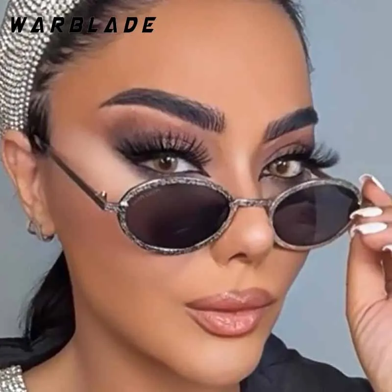 

New Luxury Metal Oval Fashion Sunglasses Women's Popular Brand Designer Sun Glasses For Men Summer Traveling Drive Glasses UV400