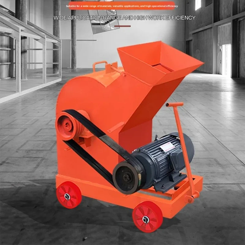 LMM1 mobile hammer crusher 16-24 hammer manufacturer spot pebble construction waste sand making concrete block crushing