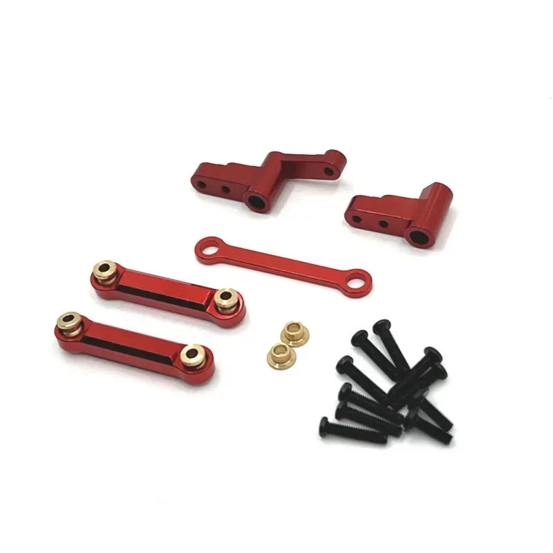 

For MJX 1/14 14301 14302 14303 Remote Control Car Metal Upgrade Steering Assembly Rod Upgrade Parts Rc Model Crawler Car Truck