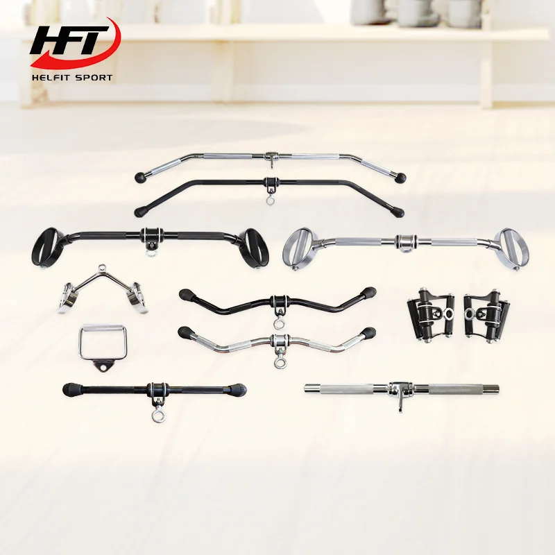 Steel Gym Equipment Fitness Accessories Multi-Purpose Durable Pull Lat Down Handle