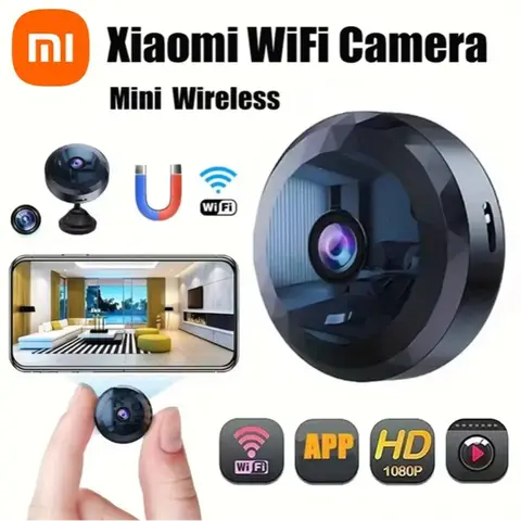 Xiaomi A11 무선 카메라 미니 Wifi 모니터링 1080p HD 비디오 보안 카메라 충전식 배터리 모션 감지 카메라 2025