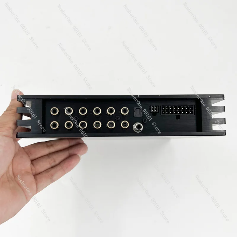 12‑Way DSP Power‑Amplifier, Class AB High‑Power Boost‑Device, OTG Supported for Car Audio Modification