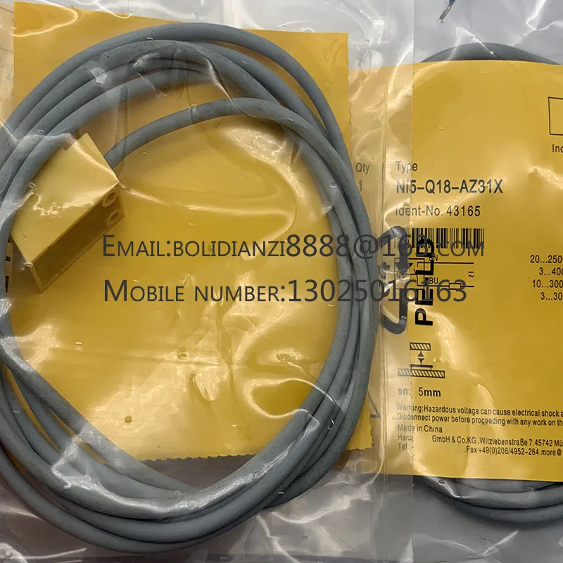 New proximity switch sensor NI5-Q18-AZ31X NI5-Q18-RZ31X In stock
