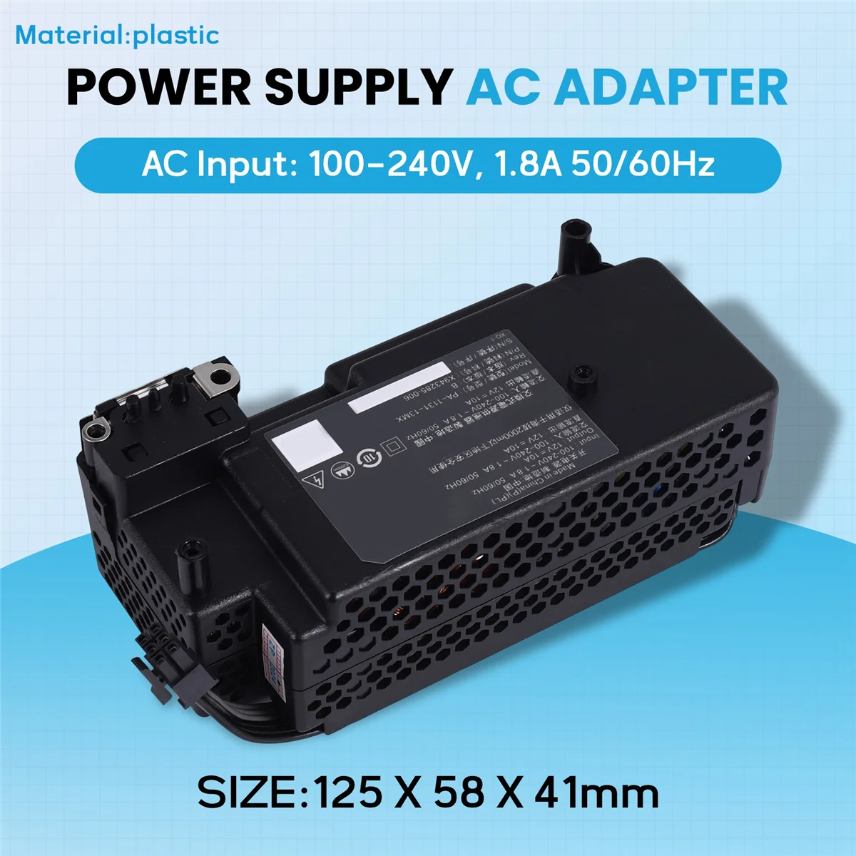 Praktische Vervanging Voeding AC Adapter voor Xbox One S/Slim Console Reparatie Onderdelen Interne Power Board N15-120P1A