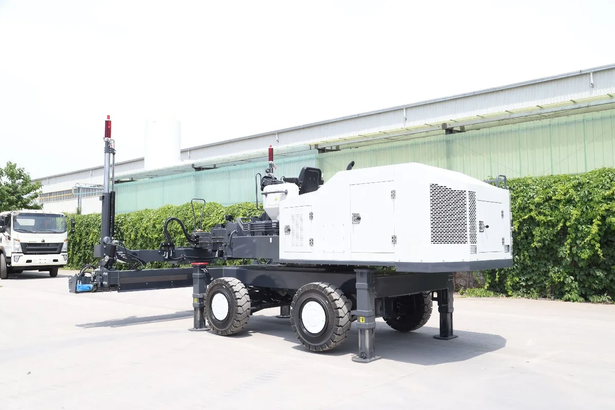 Customized Concrete Laser Screed Machine with Spare Battery and Charger Hand Push Laser Leveller